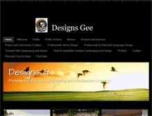 Tablet Screenshot of designsgee.com